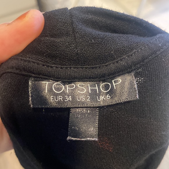 Mock neck little black dress - Picture 2 of 3